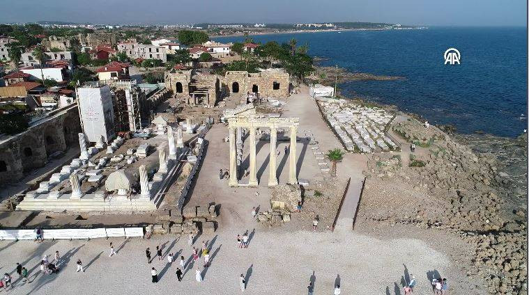 Side Antik Kenti'nde kazıda mozaik bulundu! Tam 2 bin yıllık. Birçok sır açığa çıkacak - Resim: 23